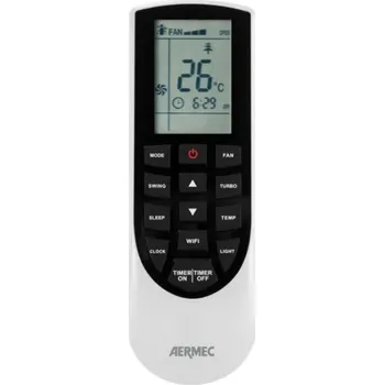AERMEC SPG250W, SLG250W - kompatibilní značkový dálkový ovladač General pro klimatizaci