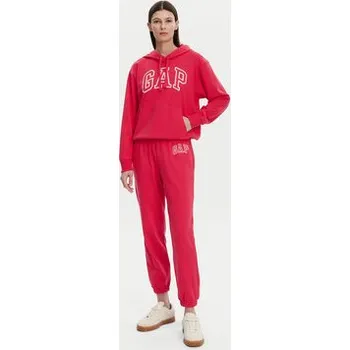 Dámské kalhoty Gap Teplákové kalhoty 889527-04 Růžová Relaxed Fit XS