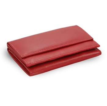 Peněženka Arwel Dámská kožená mini peněženka - česká výroba; červená