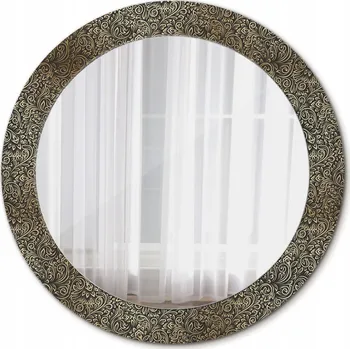 Zrcadlo Dekorativní zrcadlo s rámem Květinový ornament 70