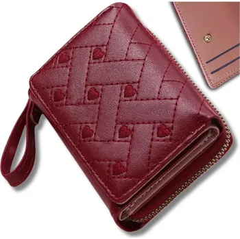 Peněženka J&W Dámská kožená peněženka Korabe červená One size