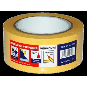Páska maskovací PVC-UV 4524 – 38 mm×33 m