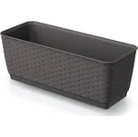 PROSPERPLAST Truhlík - RATOLLA CASE P Rozměr: 38,6x15,4 cm, Barva: umbra