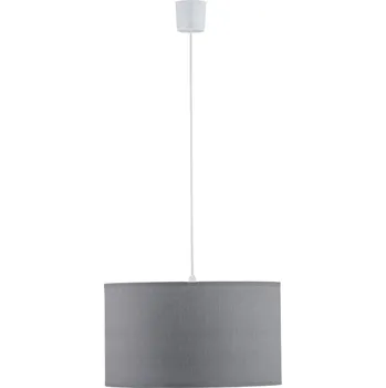 TK LIGHTING Lustr - RONDO 3463, Ø 50 cm, 230V/15W/3xE27, tmavě šedá/bílá