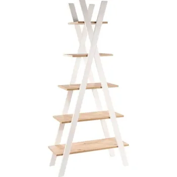 Knihovna SIGNAL Regál - TIPI II, dub artisan/matná bílá