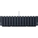 PROSPERPLAST Závěsný truhlík - BOARDEE Fencycase W Rozměr: 58x18 cm, Barva: antracit