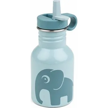 Láhev DONE BY DEER kovová láhev ELPHEE Modrá