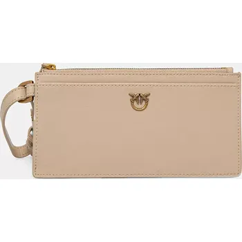 Kožená peněženka Pinko 103611.A0F1 béžová 08X, vel. ONE SIZE
