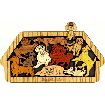 Hlavolam Hlavolam Psí smečka skládanka