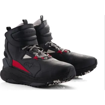 Moto obuv Kotníkové boty na motorku ALPINESTARS SPEEDSTREET, (černá/béžová/červená) 2025