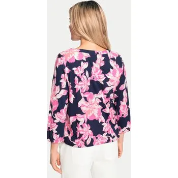 Dámská halenka Olsen Halenka 11105041 Tmavomodrá Regular Fit 36