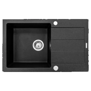 Granitový dřez Granitový kuchyňský dřez Pyramis SENAR/SPARTA 78 x 48 PLUS ČERNÁ (70.052.701)