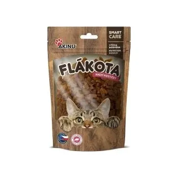 Krmivo pro kočku Akinu Flákota Krůtí kostičky pamlsek pro kočky 70 g