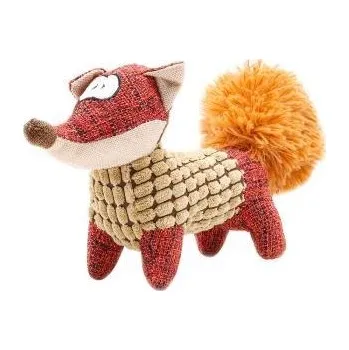 Hračka pro psa Akinu ČESKÝ LES Liška podšitá textilní hračka pro psy
