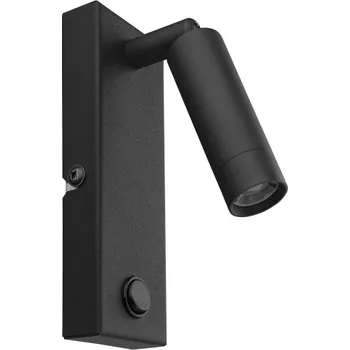 TK LIGHTING Nástěnné bodové svítidlo - ENZO 4484, 230V/LED 3W/4000K, černá