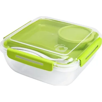 Svačinový box Dóza na potraviny - ROTHO MEMORY Objem: 1700 ml, Barva: zelená