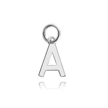 Souprava šperků MINET Stříbrný přívěs drobné písmeno "A" JMAS900ASP00