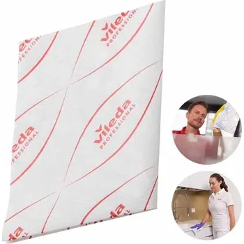 Utěrka Utěrka z mikrovlákna Vileda v balení 1 ks červená