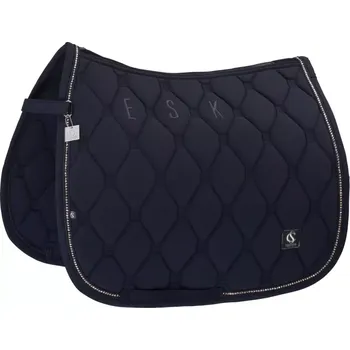 Drezurní podsedlová dečka Eskadron Sports Softshell Crystal S/S 25, modrá, DR