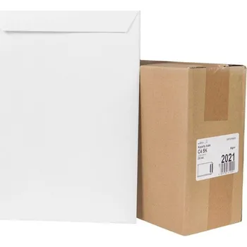 Obálka Obálka bez okénka C4 (229 x 324 mm) bílá 250 ks