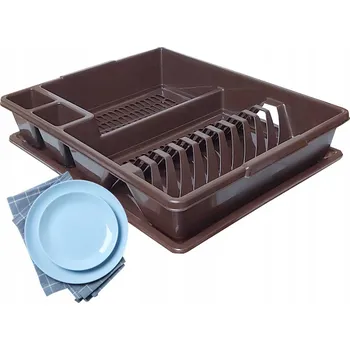 Odkapávač na nádobí Odkapávač Na Nádobí Bentom Classic 43x35x9cm hnědý 030