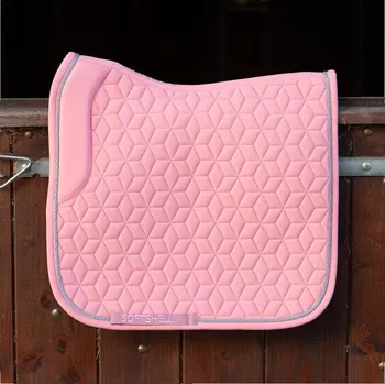 Drezurní podsedlová dečka HH, Softshell, růžová, DR