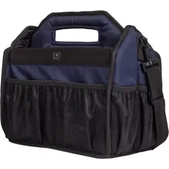 Čištění pro koně Taška na čištění QHP Mesh, modrá