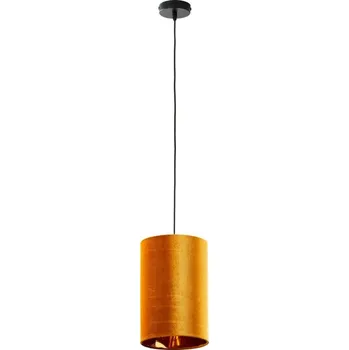TK LIGHTING Lustr - TERCINO 6120, Ø 20 cm, 230V/15W/1xE27, oranžová/zlatá/černá