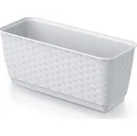 PROSPERPLAST Truhlík - RATOLLA CASE P Rozměr: 29x14,2 cm, Barva: bílá