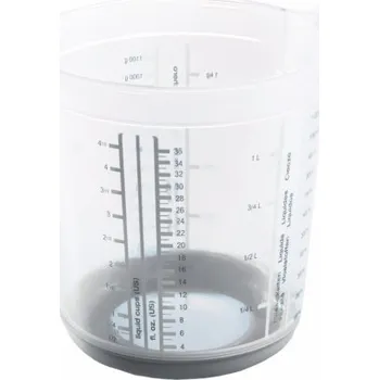 Láhev KEEEPER Odměrka - MASSIMO Objem: 1000 ml, Barva: šedá