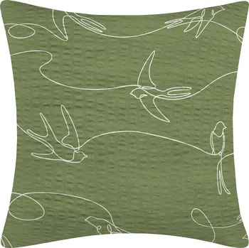 Povlečení DARRÉ Krepový povlak na polštář Vlaštovky v letu Velikost: 70 x 90
