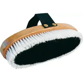 Čištění pro koně Kartáč syntetická směs štětin, s poutkem