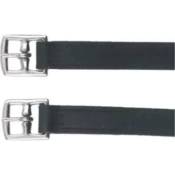 Dětské třmenové řemeny Kerbl Standart, černé, 130 cm