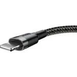 Baseus Cafule nabíjecí / datový kabel USB na Lightning 2, 4A 0, 5m, šedá-černá