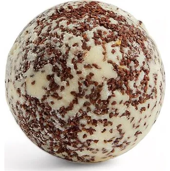 Velvety Koupelová bomba s olivovým olejem - Santalové dřevo & šalvěj (50 g)