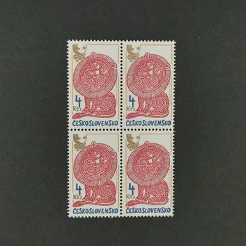 Sběratelství Čtyřblok ČSR, 4 Kčs, Pof.2452**