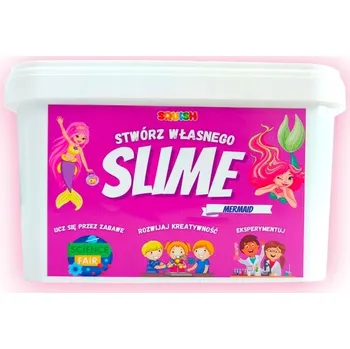Modelovací hmota Slime SADA pro DĚTI modelovací hmota Sliz SLIME Mega Mermaid - Squish