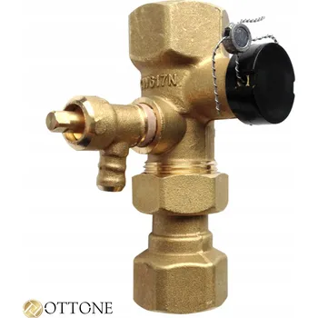 Ventil Vypouštěcí ventil Ottone 3/4'' PRZYŁĄCZE 3/4 Z ZAWOREM I SPUSTEM DO NACZYNIA