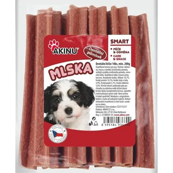 Pamlsek pro psa Akinu MLSKA Kříže pamlsek pro psy dentální 200 g 10 ks