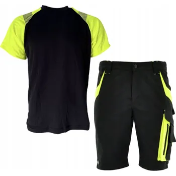 Pracovní obuv PRACOVNÍ ELASTICKÉ VÝSTRAŽNÉ KRAŤASY STRETCH TRIČKO VELIKOST XL