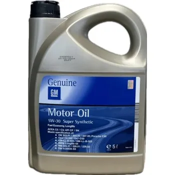 Motorový olej Motorový olej GM MOTOR OIL 5W-30 Super Synthetic, 5L