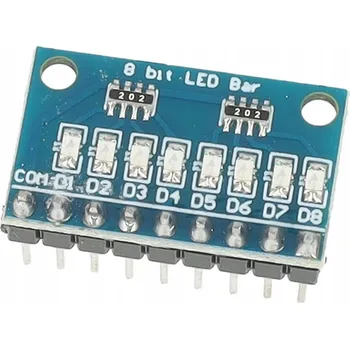 MSALAMON 8 diod LED niebieskie katoda