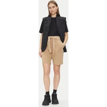 Dámské kraťasy Napapijri Šortky z materiálu N Nice W NP0A4IEX Béžová Loose Fit S