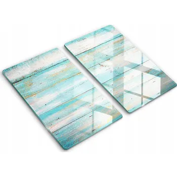 Obraz Multifunkční Dekorativní Skleněné Desky 2x30x52 cm Vintage dřevěná prkna