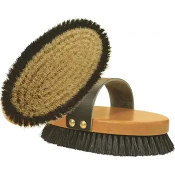 Čištění pro koně Kartáč Koloveč s přírodním vlasem