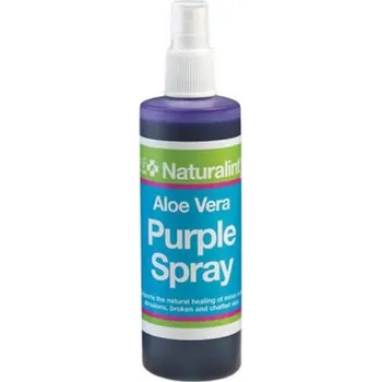 Kosmetika pro koně Purple spray s Aloe Vera a MSM na rány (Láhev 240 ml)