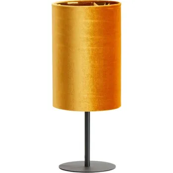 Lampička TK LIGHTING Stolní lampa - TERCINO 5534, Ø 20 cm, 230V/15W/1xE27, oranžová/zlatá/černá