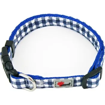 Obojek pro psa Akinu BASIC Nylonový obojek pro psy modrá 20 mm 45-55 cm