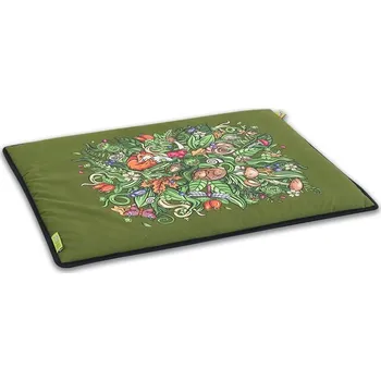 Pelíšek pro psa Akinu ČESKÝ LES Podložka pro psy lesní zelená M 85 x 65 cm