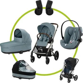 Kočárek CYBEX Akční set BALIOS S LUX Stormy Blue L